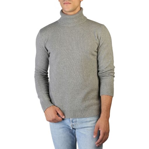 100% Cashmere Grigio Turtleneck Sweater