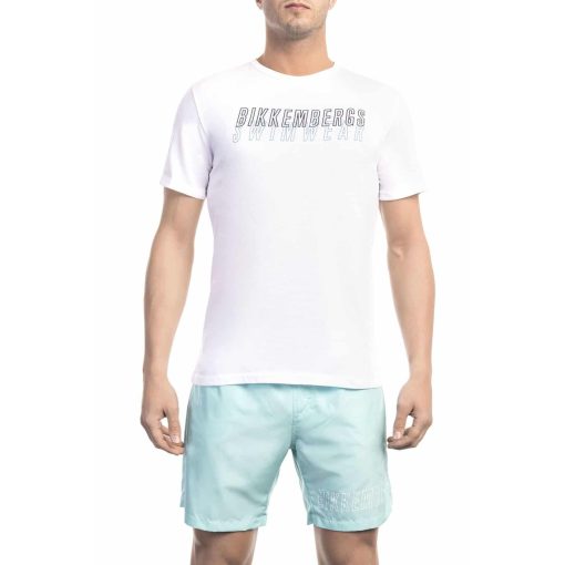 Bikkembergs Beachwear White T-shirt