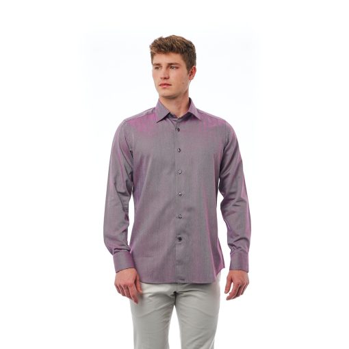 Bagutta Men's Cotton Long Sleeve Shirt