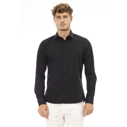 Baldinini Trend Men's Long-Sleeve Cotton Shirt