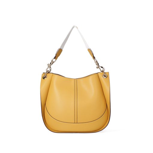 Viola Castellani Light Yellow Shoulder Bag