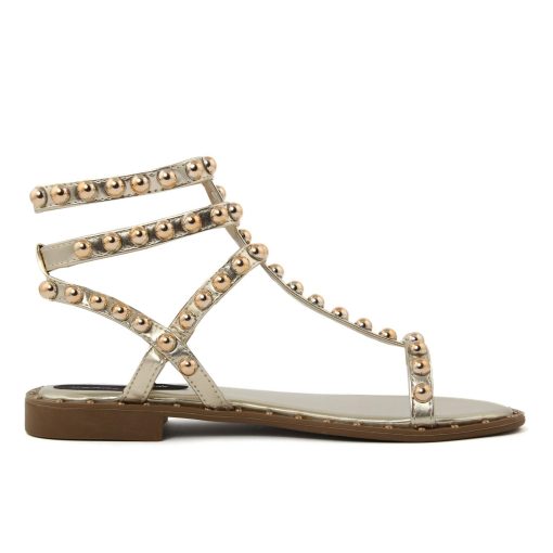 Fashion Attitude Gold Sandals