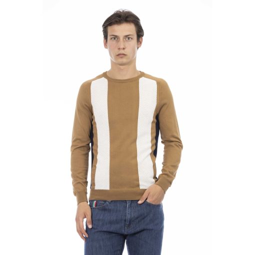 Baldinini Trend Camel Sweater