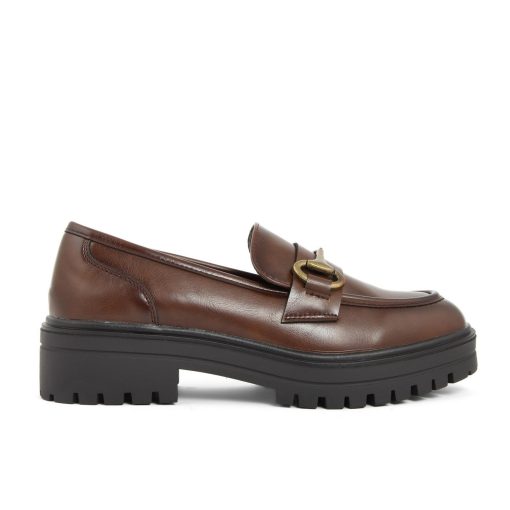 Fashion Attitude Brown Loafers