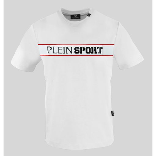 Plein Sport Men's Solid Cotton T-Shirt