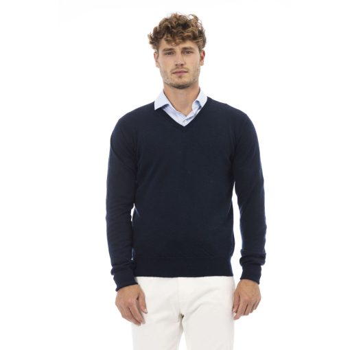 Alpha Studio Men's V-Neck Sweater