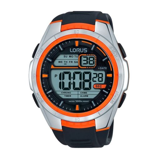 Lorus Unisex Digital Plastic Watch