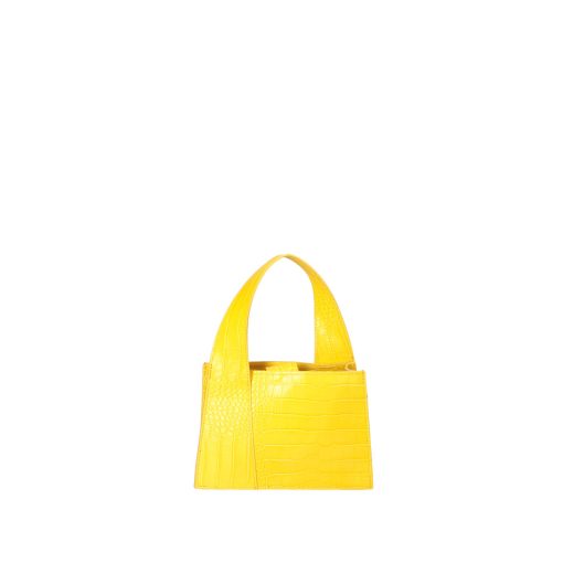 Roberta Rossi Women's Leather Handbag in Yellow