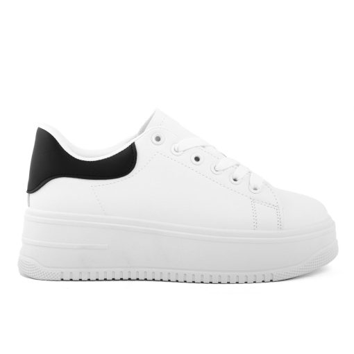 Fashion Attitude Women's Sneakers in White and Black