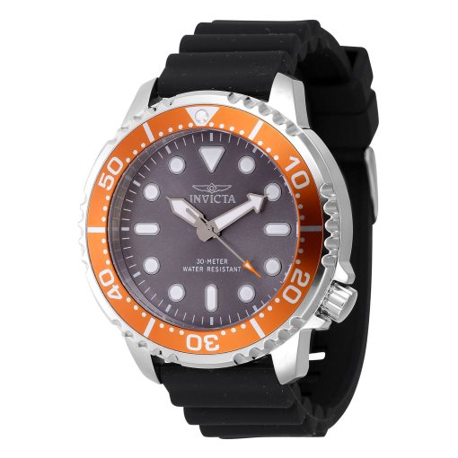 Invicta Men's Silicone Strap Quartz Watch