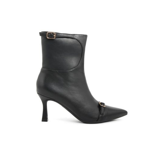 Fashion Attitude Ankle Boots - Black