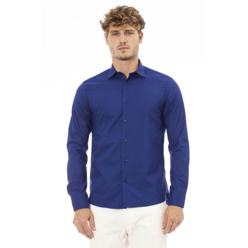 Baldinini Trend Men's Long Sleeve Button-Up Shirt