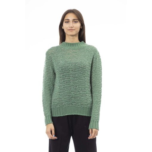 Alpha Studio Women's Wool Blend Turtleneck Sweater