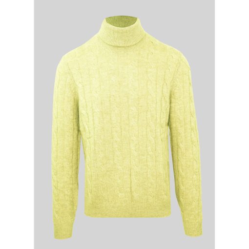 Malo Optimum Men’s Cashmere Blend Turtleneck Sweater