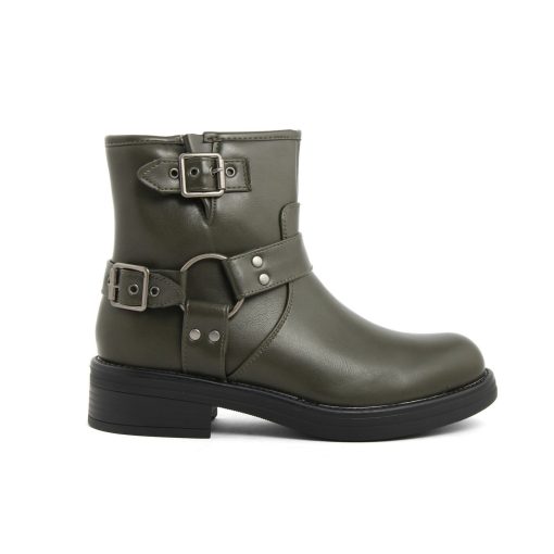 Fashion Attitude Ankle Boots in Green