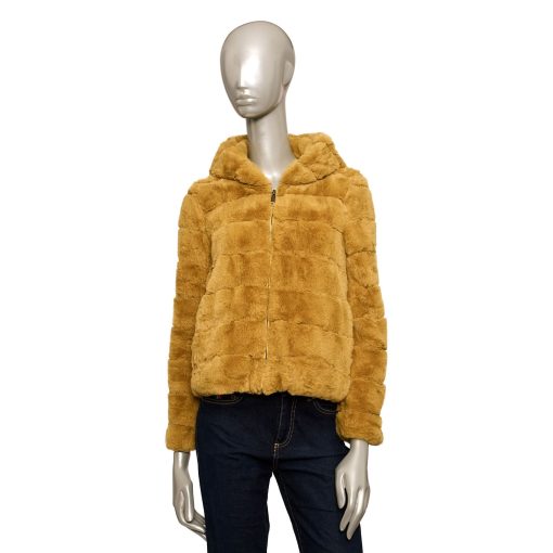 Baldinini Women’s Yellow Bomber Jacket