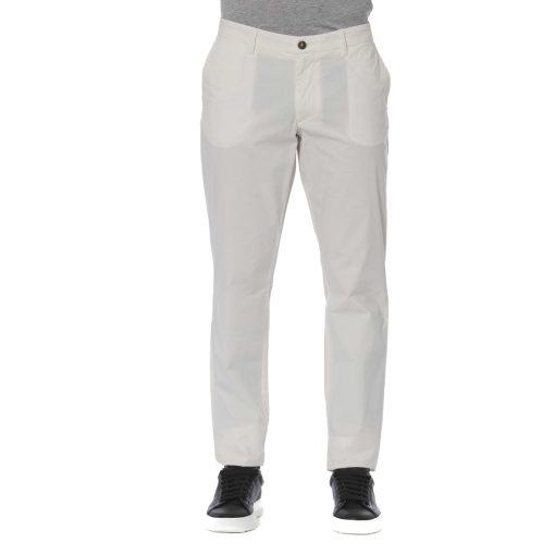 Trussardi Jeans Men's Trousers Porcelain