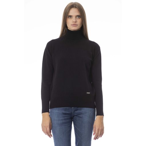 Baldinini Trend Women's Wool Turtleneck Sweater