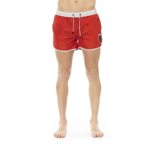 Bikkembergs Beachwear Rosso Red Swimsuit