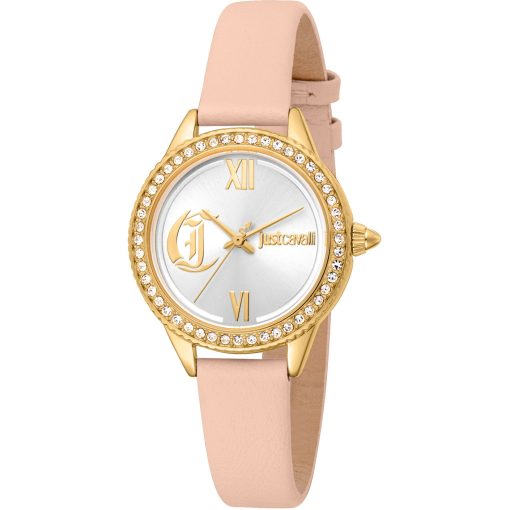 Just Cavalli Women's Stainless Steel & Leather Watch