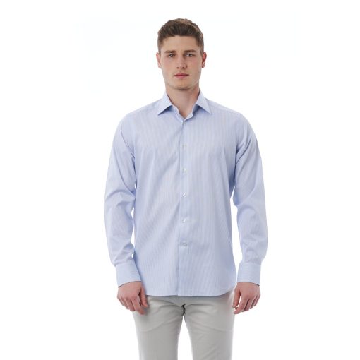 Bagutta Striped Cotton Shirt for Men