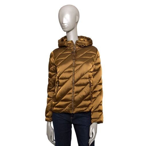 Baldinini Trend Bomber Jacket in Bronzo