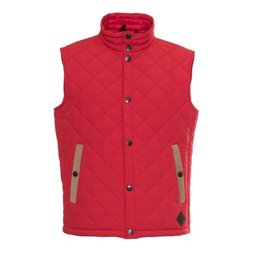 Husky Men's Fall/Winter Red Bomber Vest