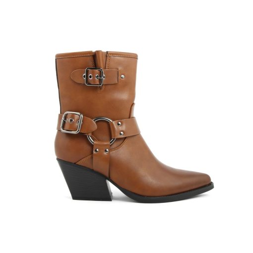 Fashion Attitude Camel Ankle Boots