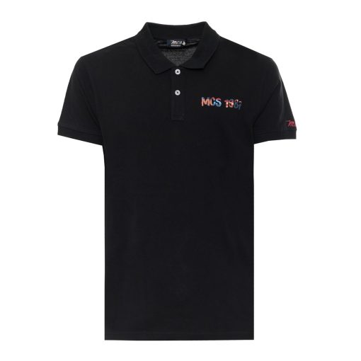 MCS Black Polo Shirt