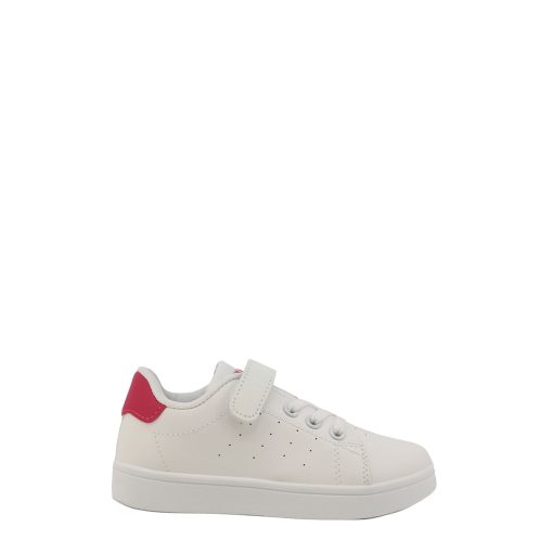 Shone White Fuxia Sneakers