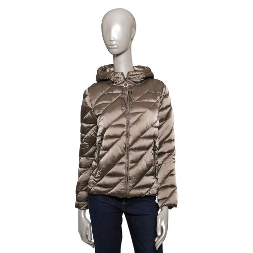 Baldinini Trend Women's Bomber Jacket in Grey