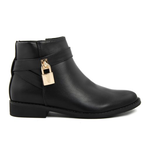 Fashion Attitude Ankle Boots - Black