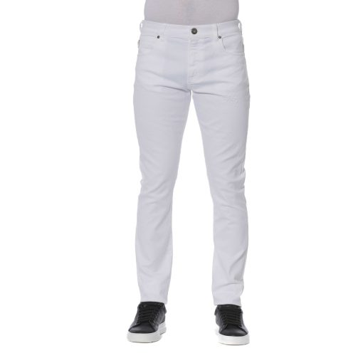 Trussardi Jeans White Trousers