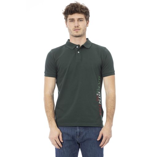 Baldinini Trend Green Polo Shirt