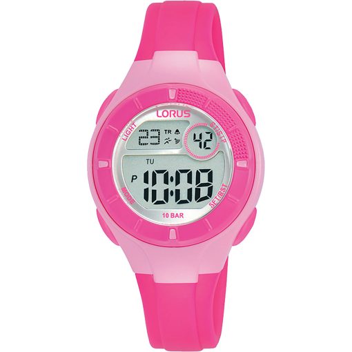 Lorus Pink Digital Watch for Kids