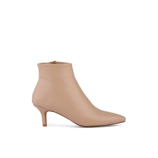 Fashion Attitude Beige Ankle Boots