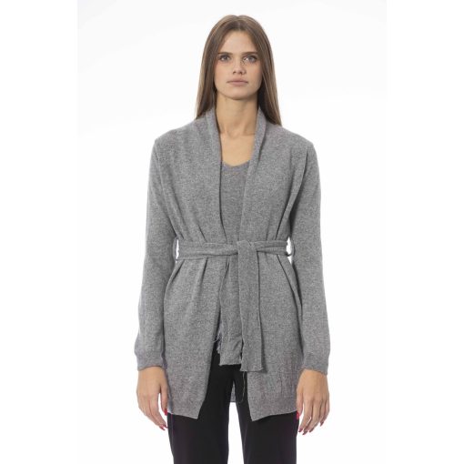 Baldinini Trend Women's Sweater in Acciaio