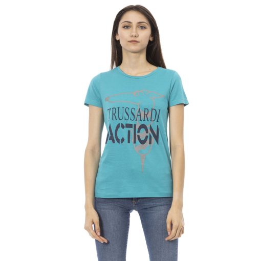 Trussardi Action Turquoise T-shirt