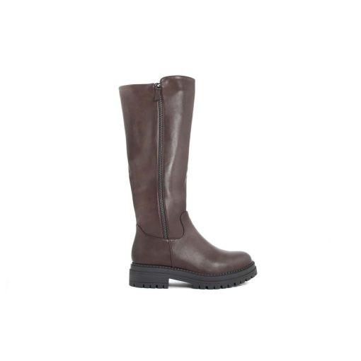 Fashion Attitude Women's Brown Leather Boots