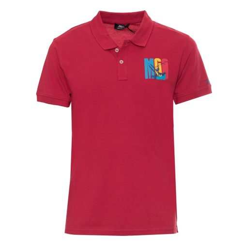 MCS Red Polo Shirt