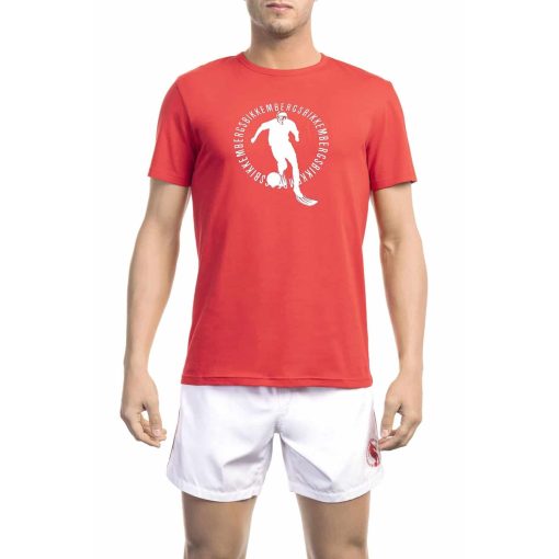 Bikkembergs Beachwear T-shirt Red