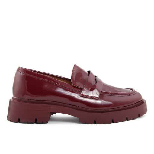 Fashion Attitude Women's Loafers in Wine