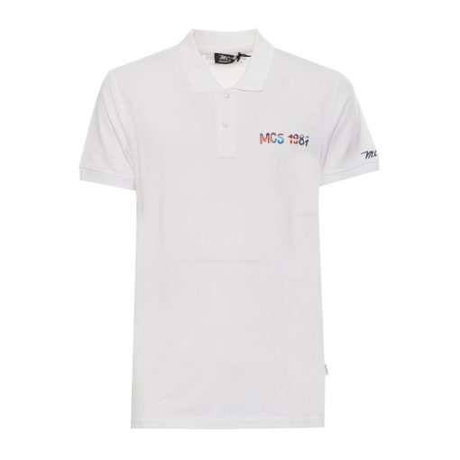 MCS Polo Shirt White