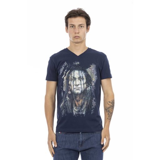 Trussardi Action Men's V-Neck T-Shirt