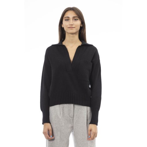 Alpha Studio Women's V-Neck Sweater