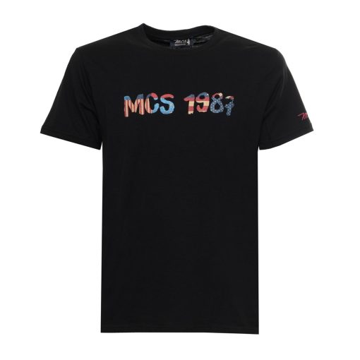 MCS Black Cotton T-Shirt