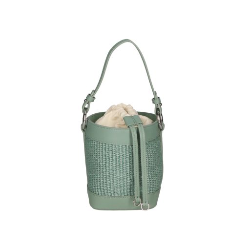 Gave Lux Menta Leather Shoulder Bag