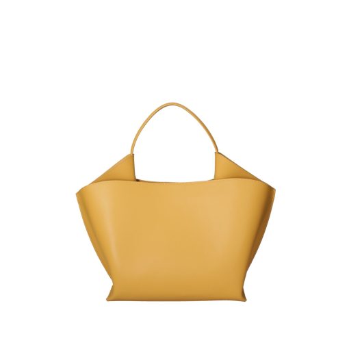 Viola Castellani Light Yellow Handbag