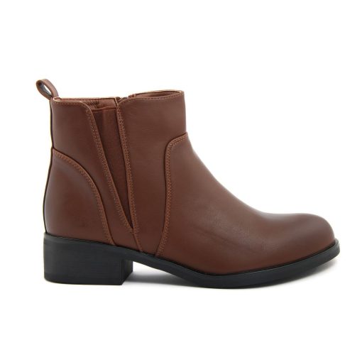 Fashion Attitude Ankle Boots in Brown