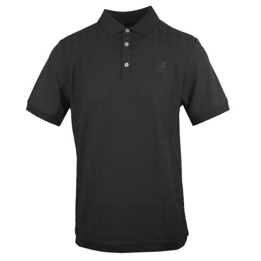 Zenobi Black Polo Shirt